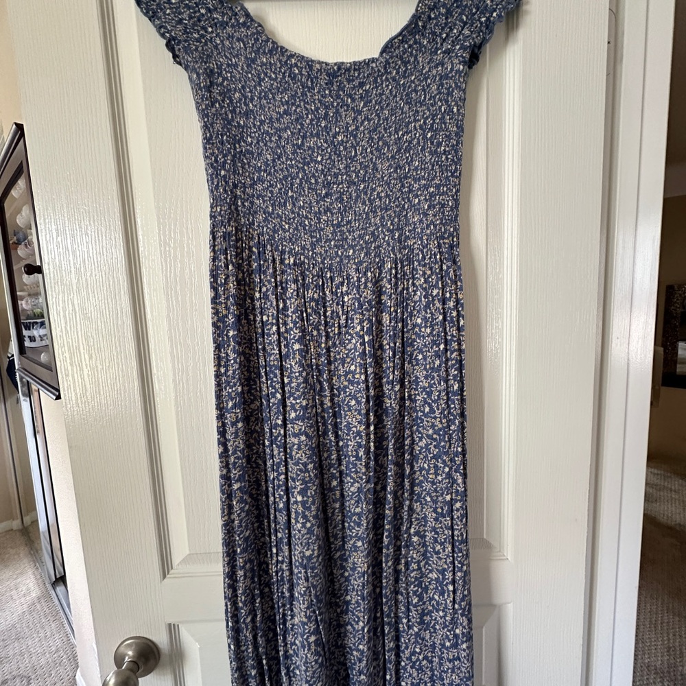 Urban Outfitters Blue Maxi Sundress